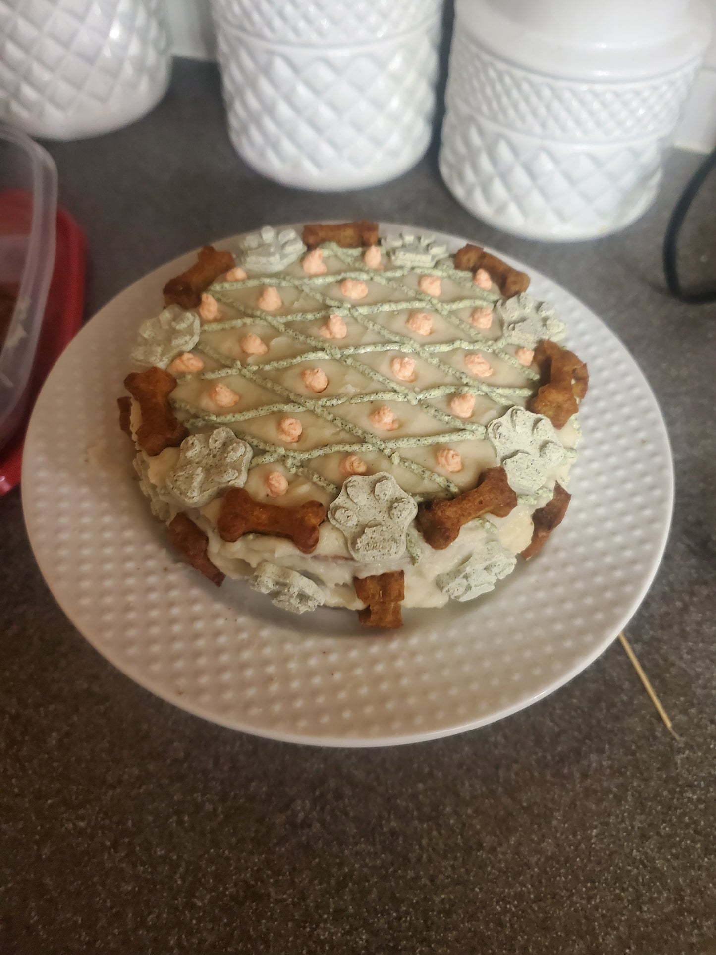 Doggy Barkday Cake