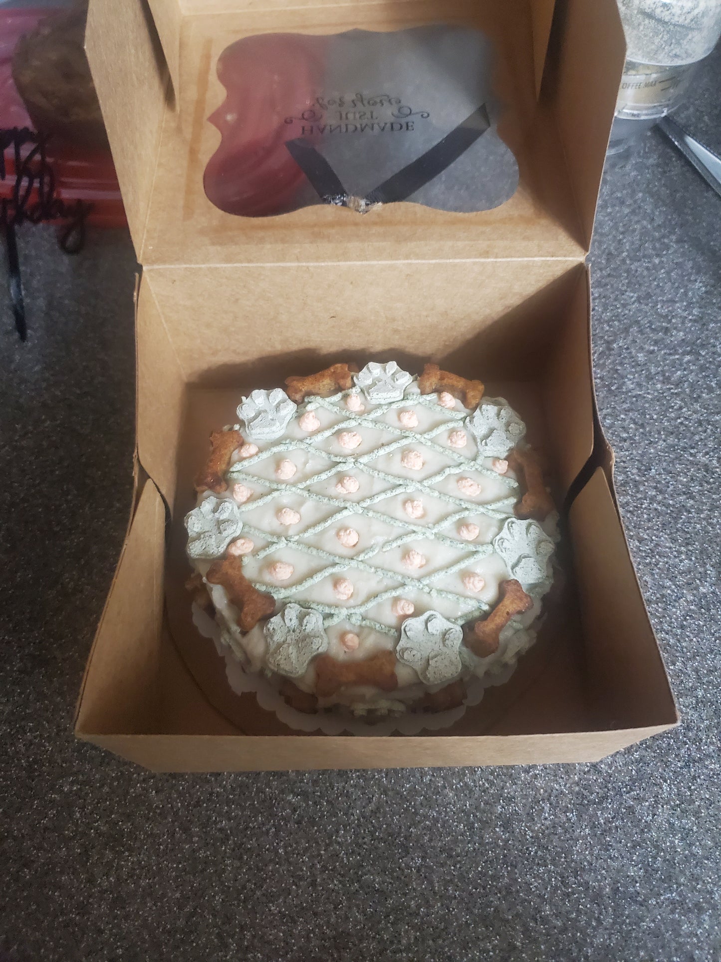 Doggy Barkday Cake