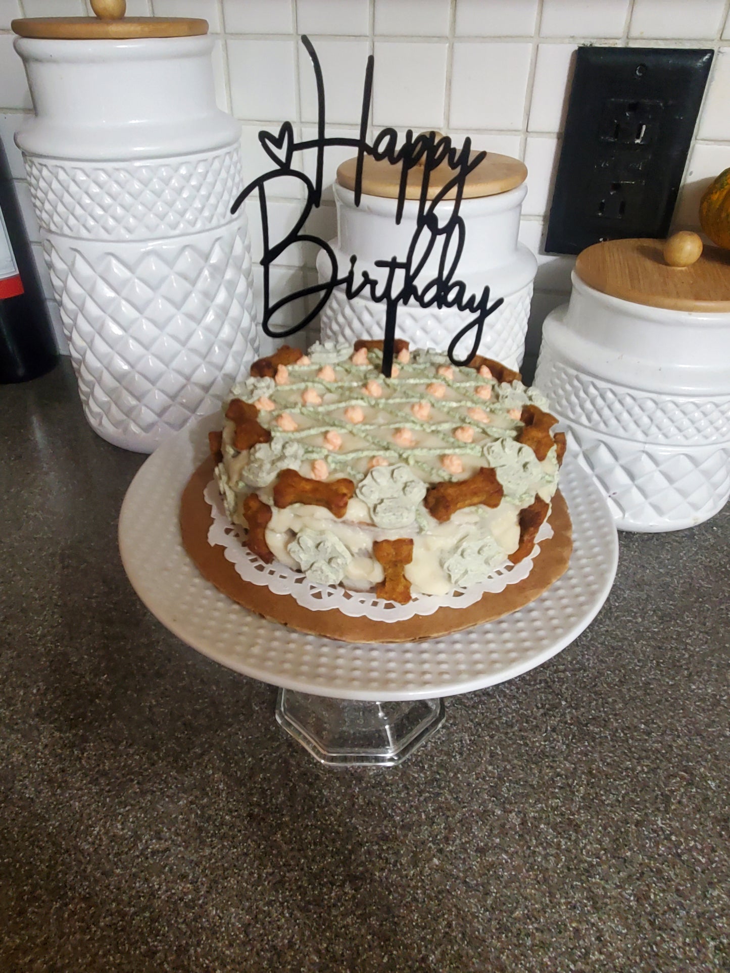 Doggy Barkday Cake