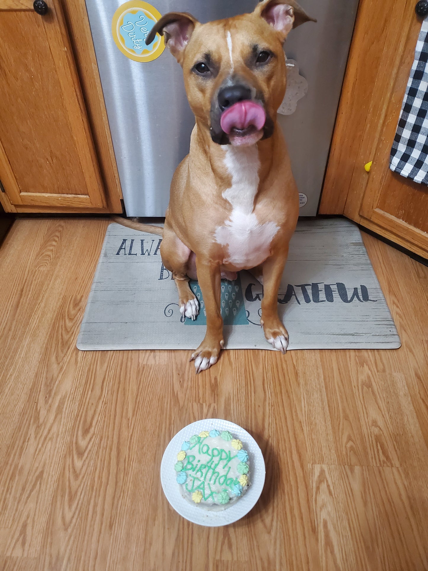 Doggy Barkday Cake
