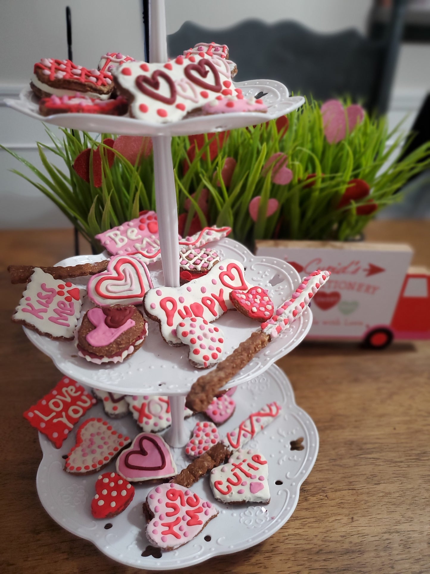 Valentines Doggy Cookies