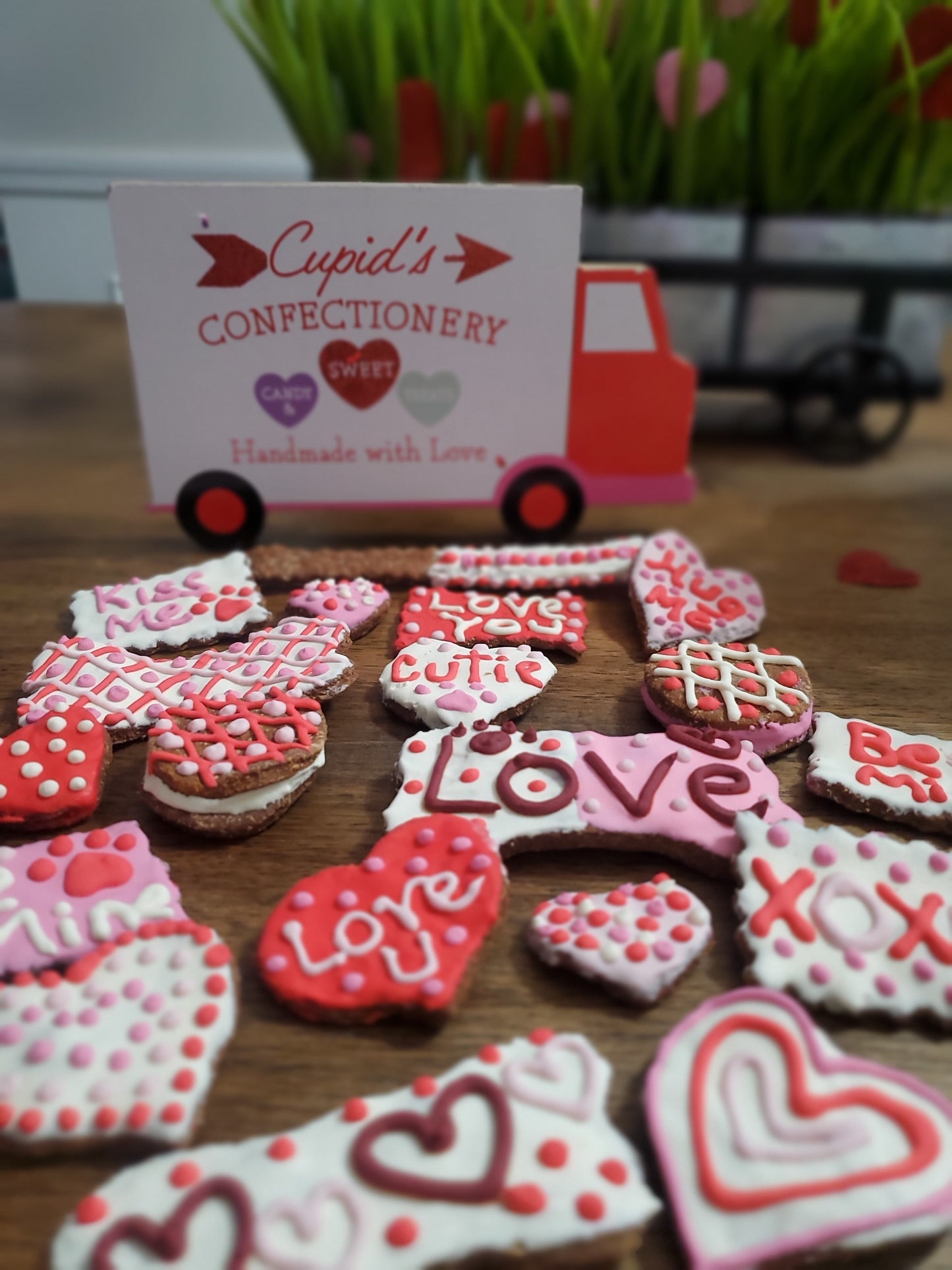 Valentines Doggy Cookies