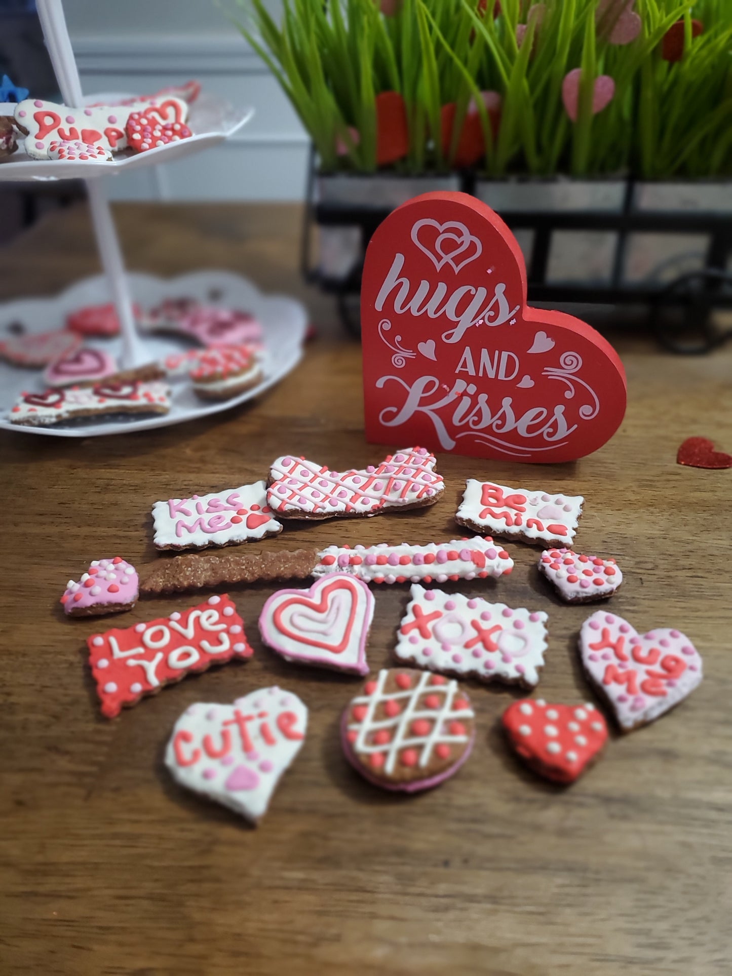 Valentines Doggy Cookies