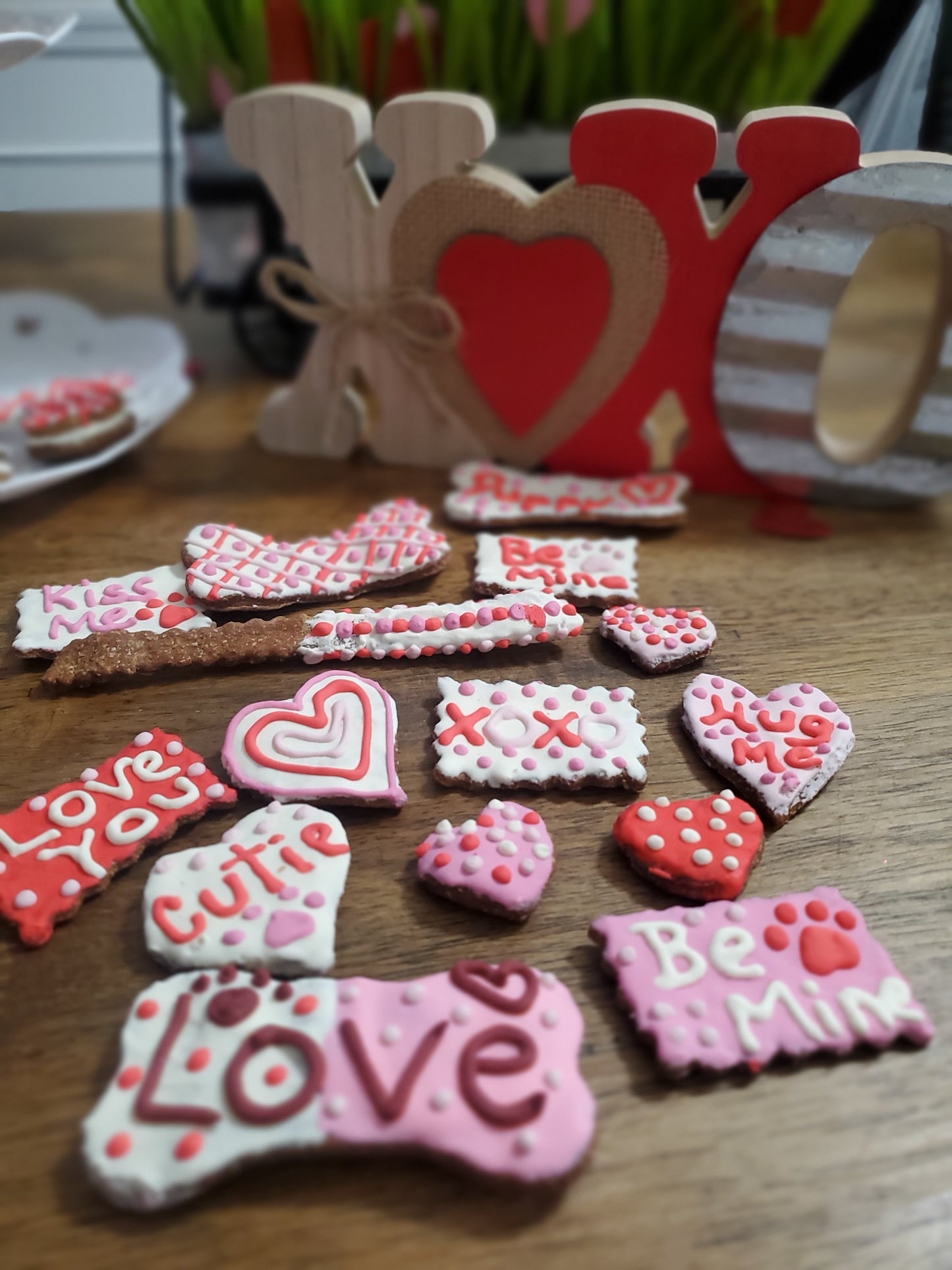 Valentines Doggy Cookies