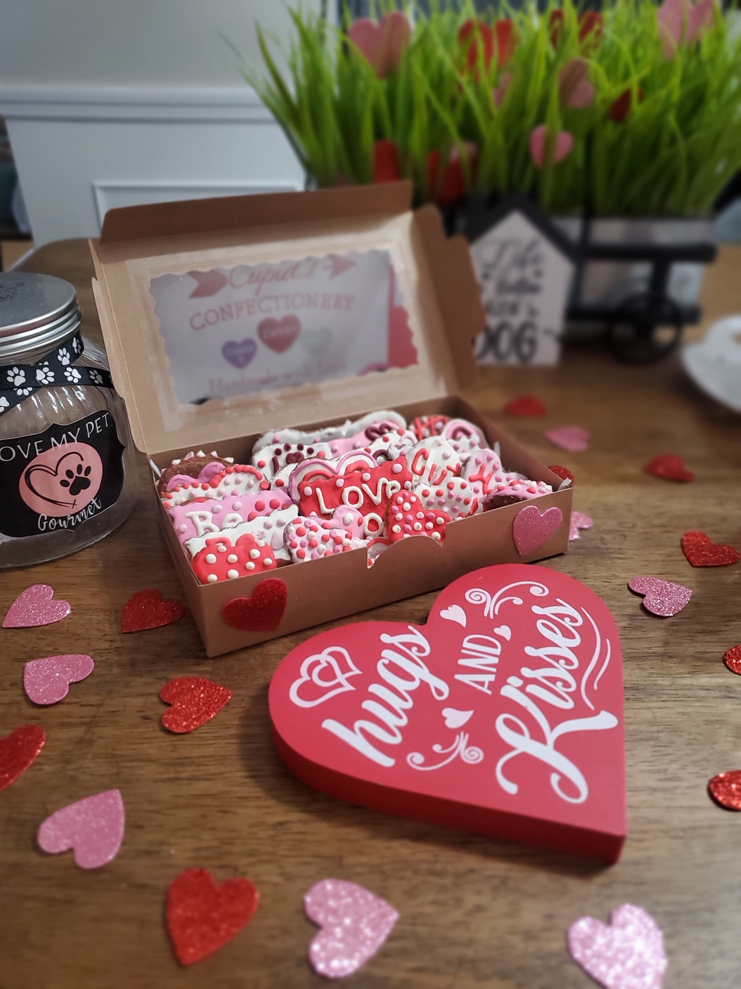 Valentines Doggy Cookies