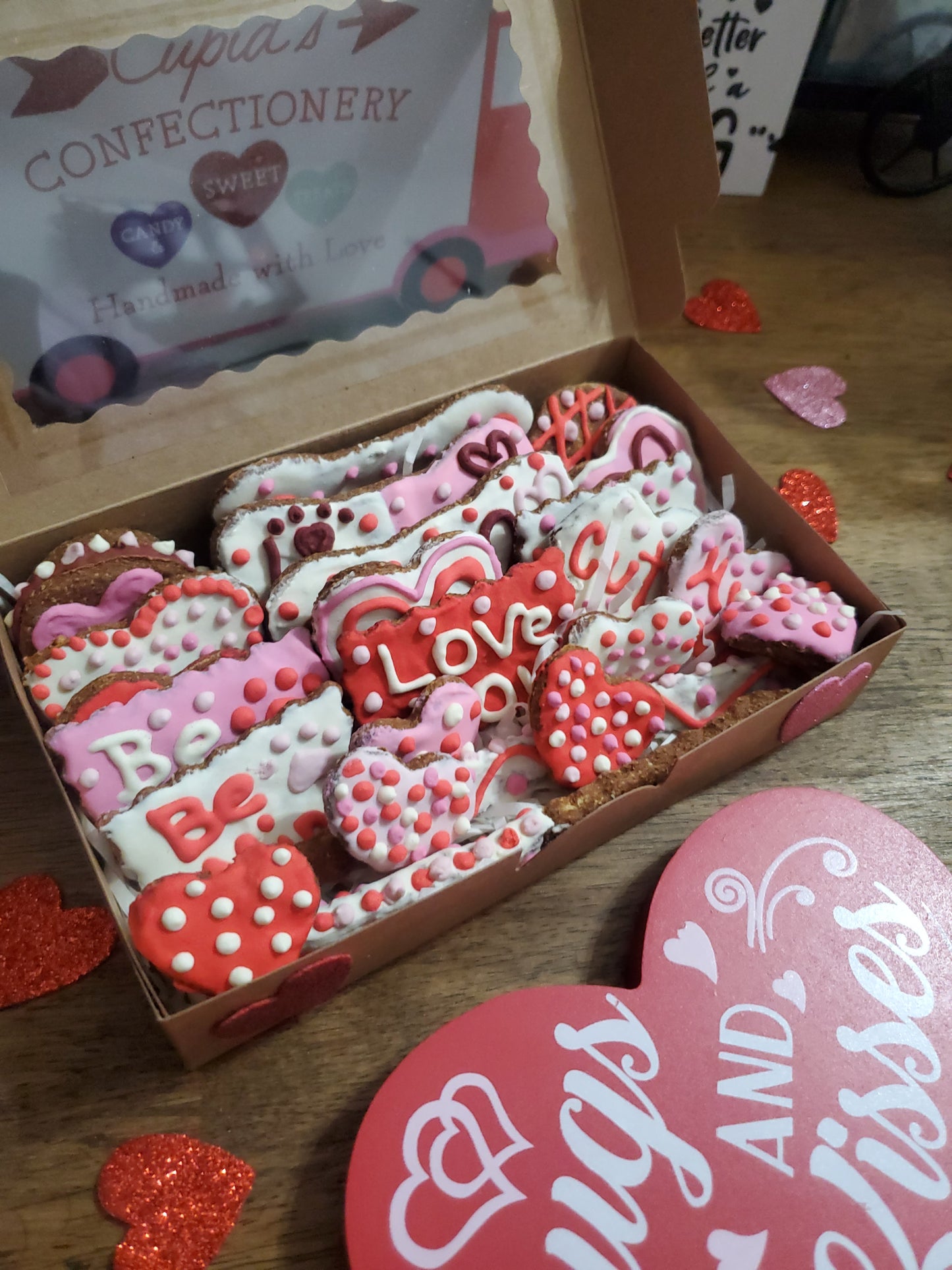 Valentines Doggy Cookies