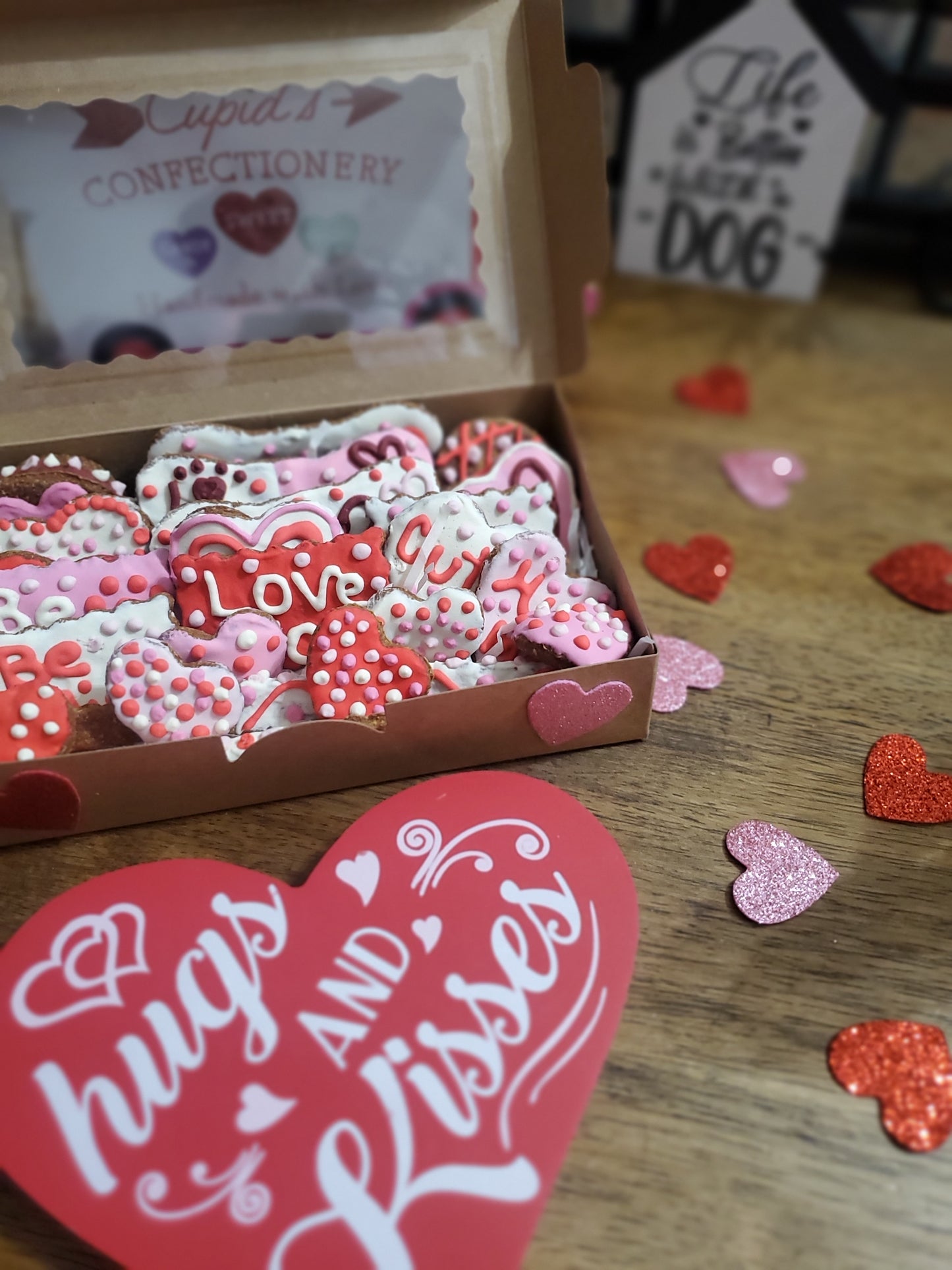 Valentines Doggy Cookies