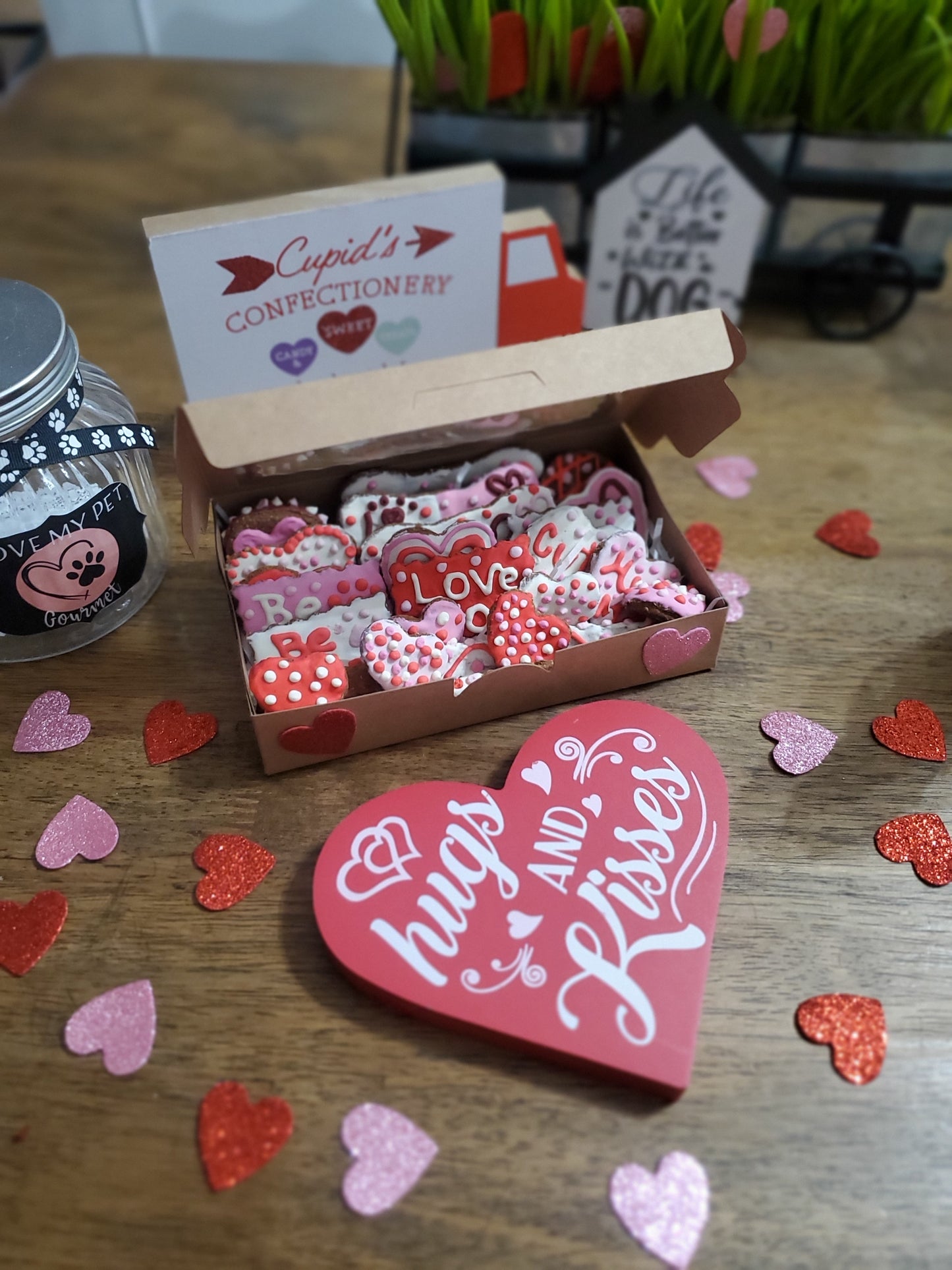 Valentines Doggy Cookies