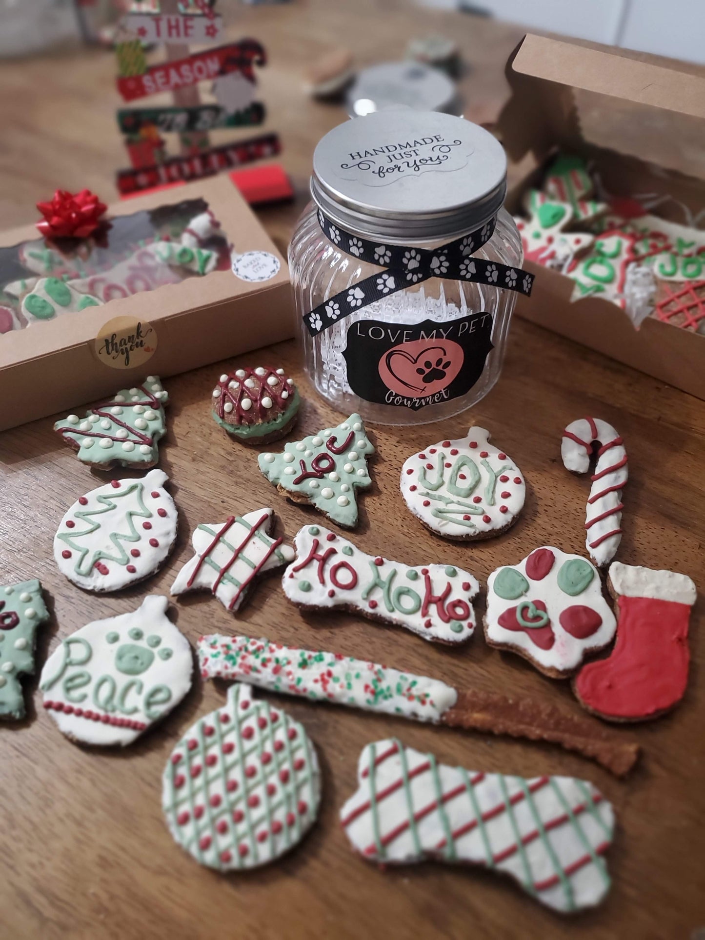 Doggy Christmas Cookies