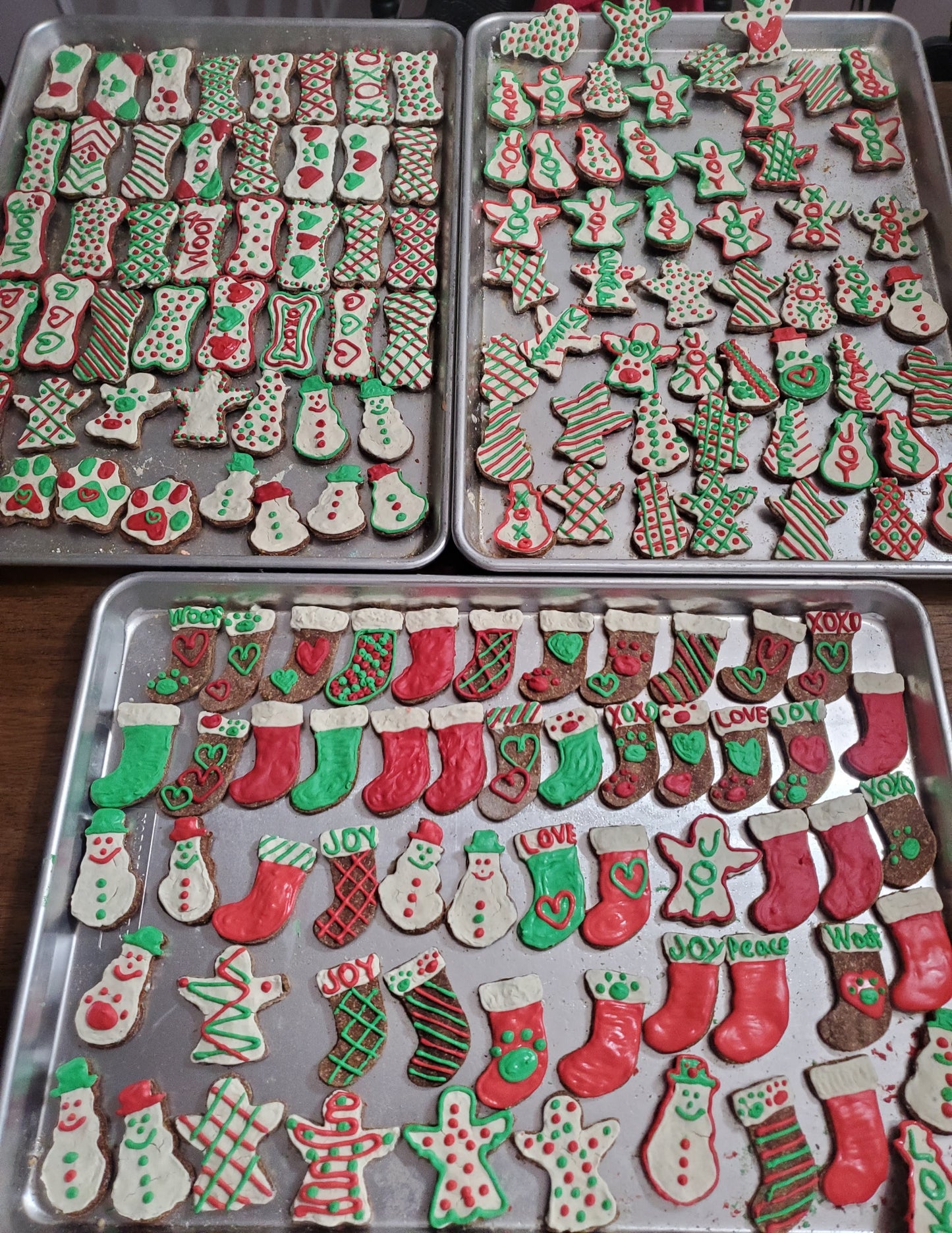 Doggy Christmas Cookies