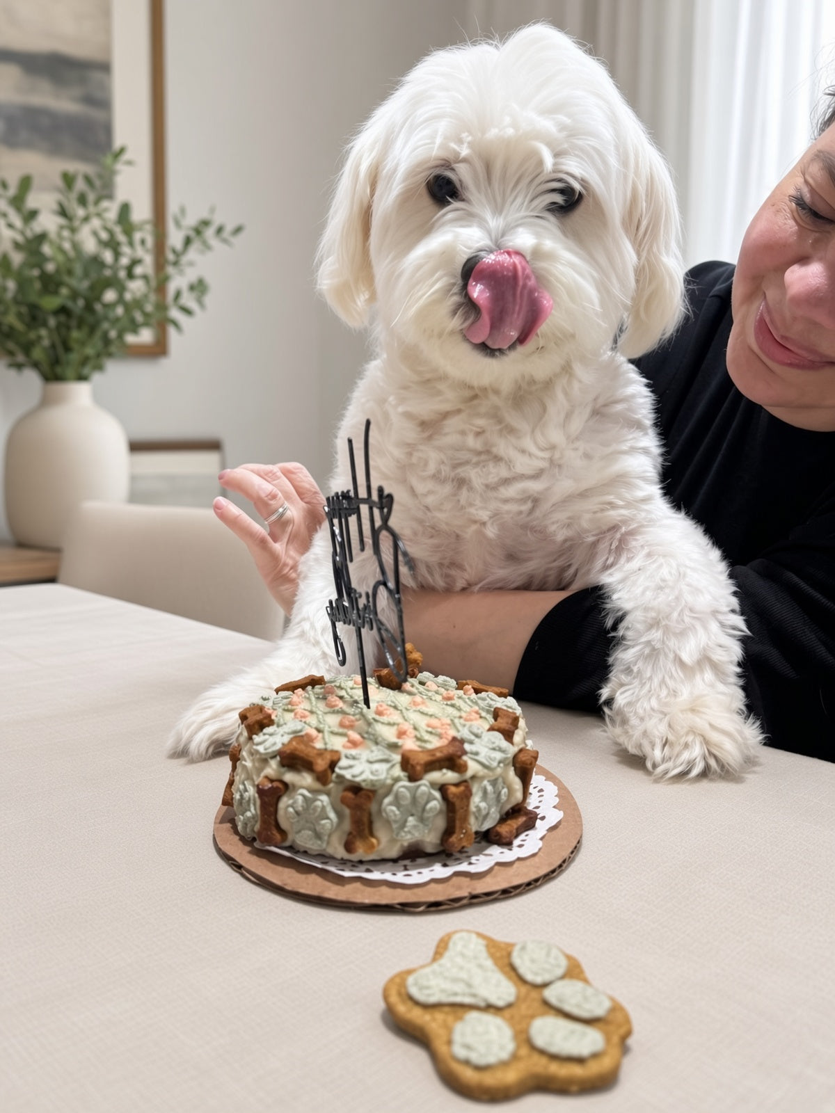 Doggy Barkday Cake