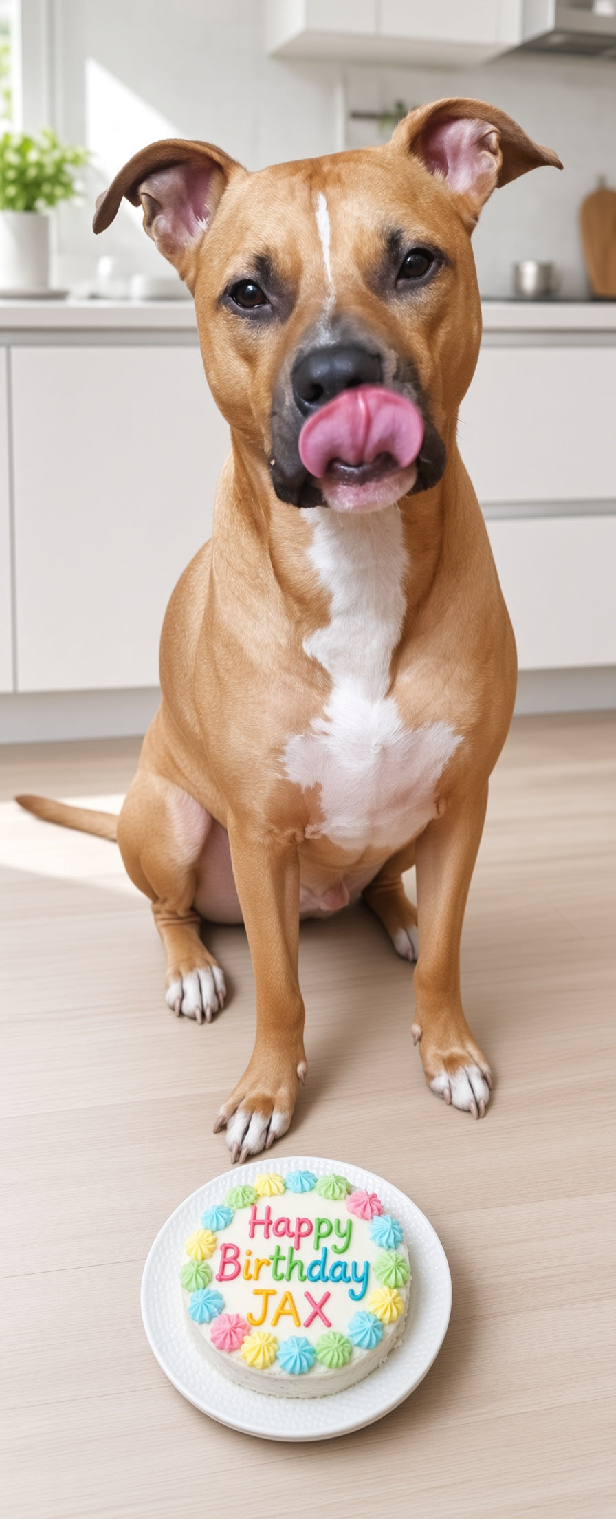 Doggy Barkday Cake